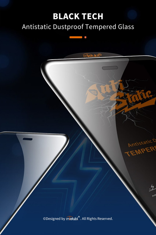 محافظ صفحه نمایش Glass ANTI-STATIC مناسب برای گوشی موبایل اپل iPhone 16