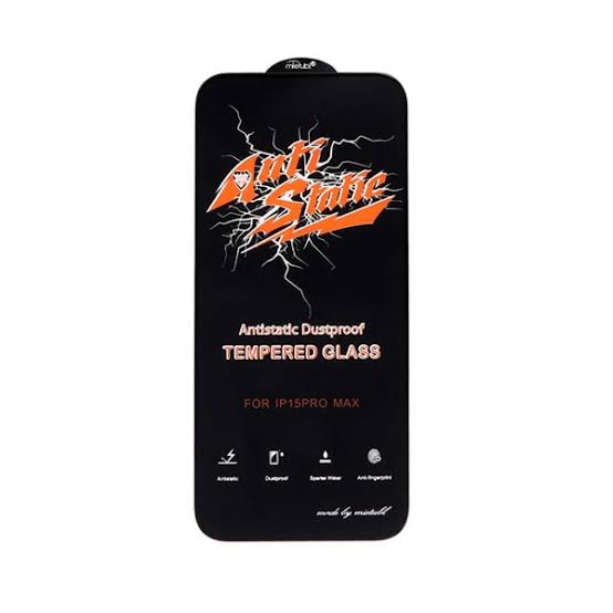 محافظ صفحه نمایش Glass ANTI-STATIC مناسب برای گوشی موبایل اپل  iPhone 16 pro