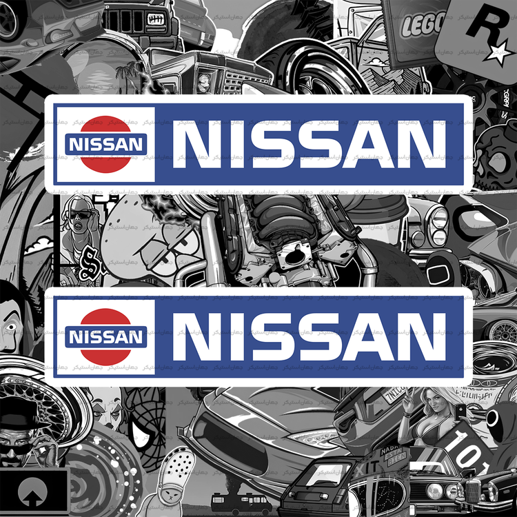 استیکر nissan- m97