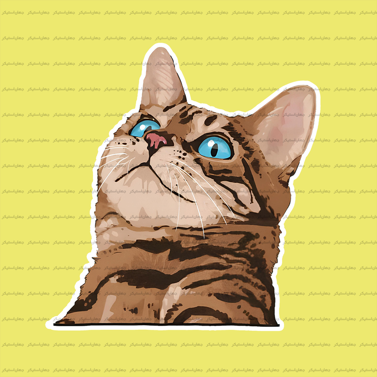 استیکر گربه - cat03