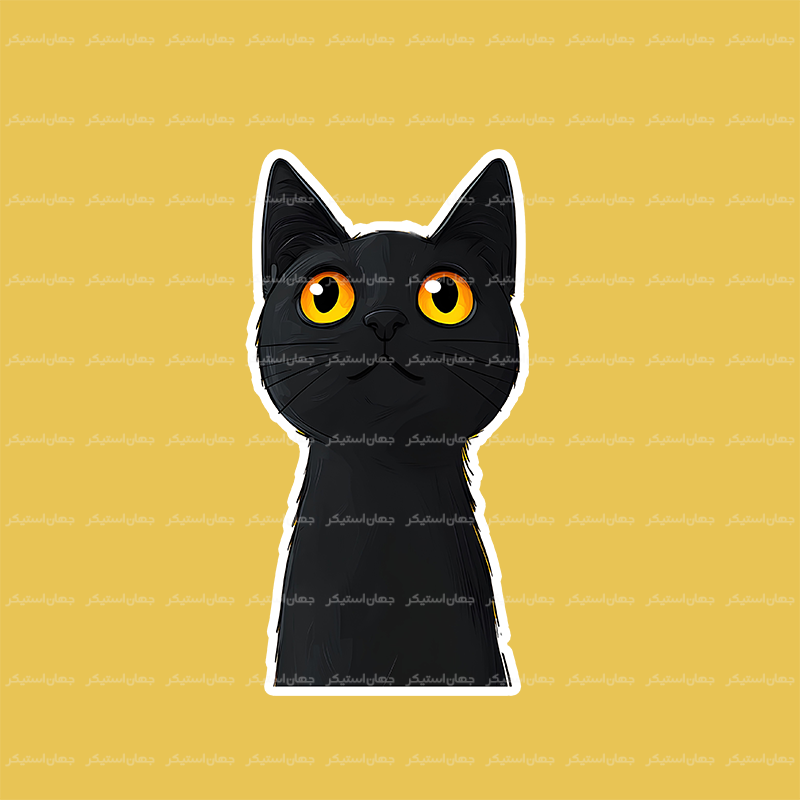استیکر گربه - cat10