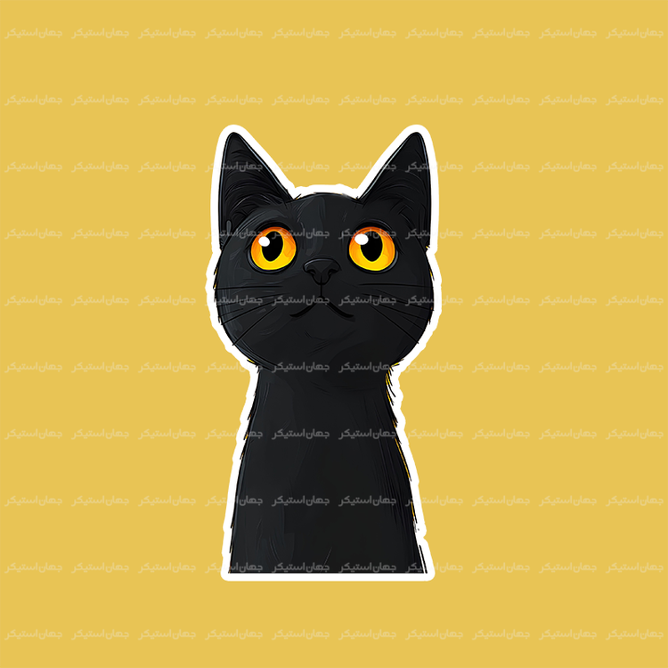 استیکر گربه - cat10