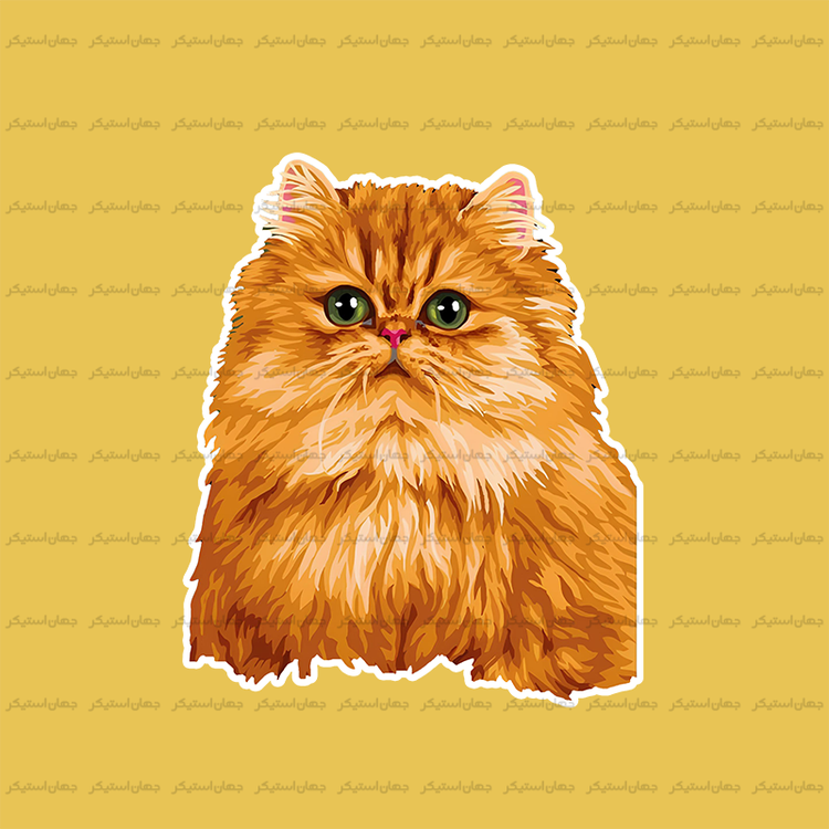 استیکر گربه - cat12