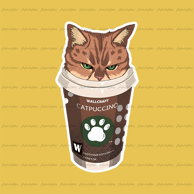 استیکر گربه - cat15