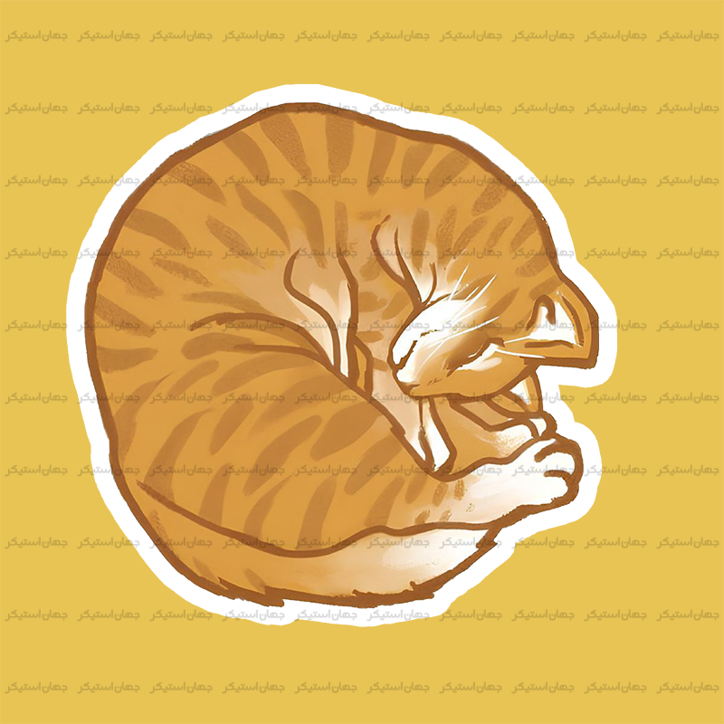 استیکر گربه - cat17