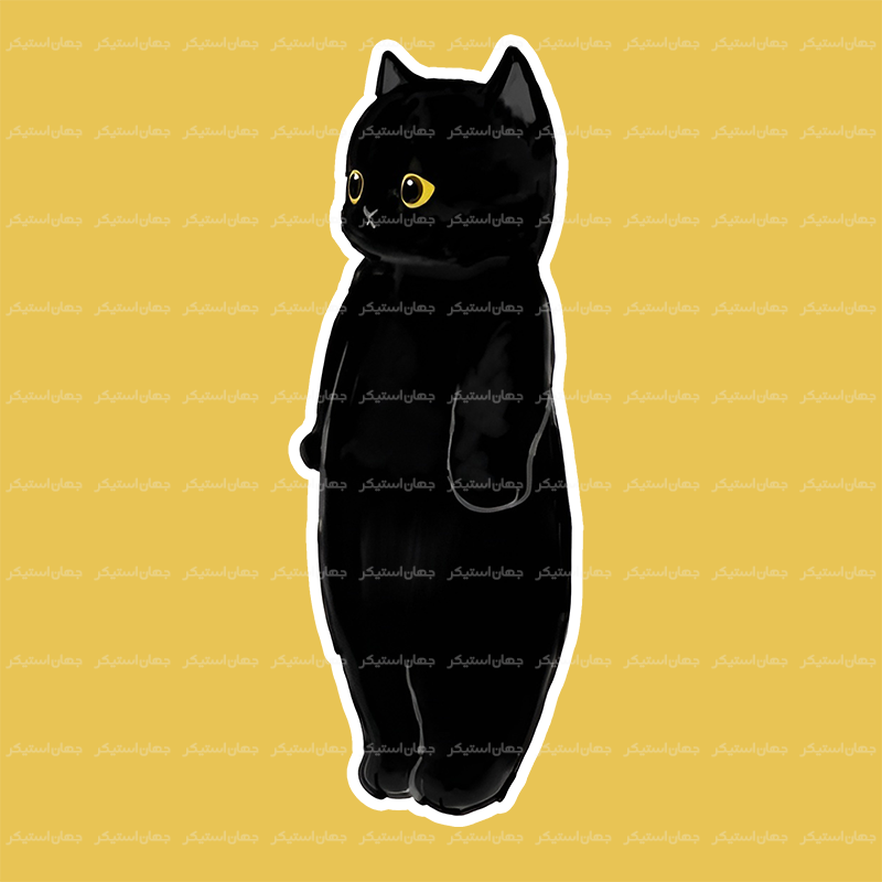 استیکر گربه - cat23
