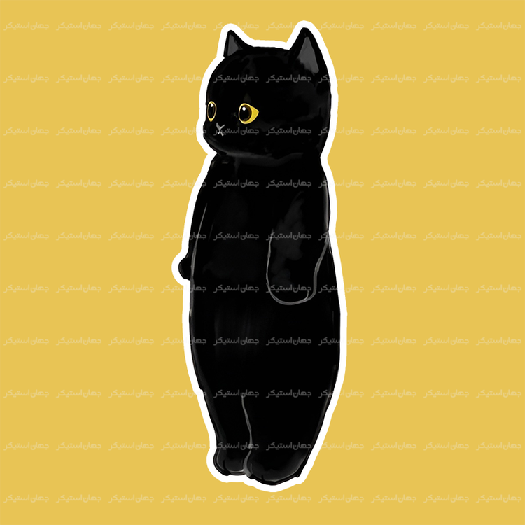 استیکر گربه - cat23