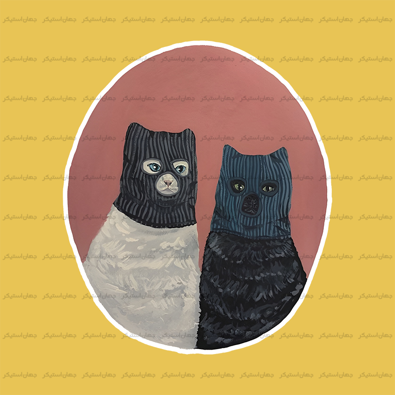 استیکر گربه - cat39