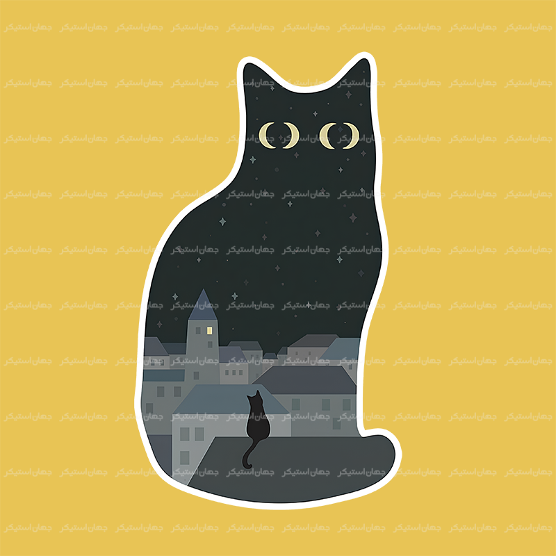 استیکر گربه - cat51