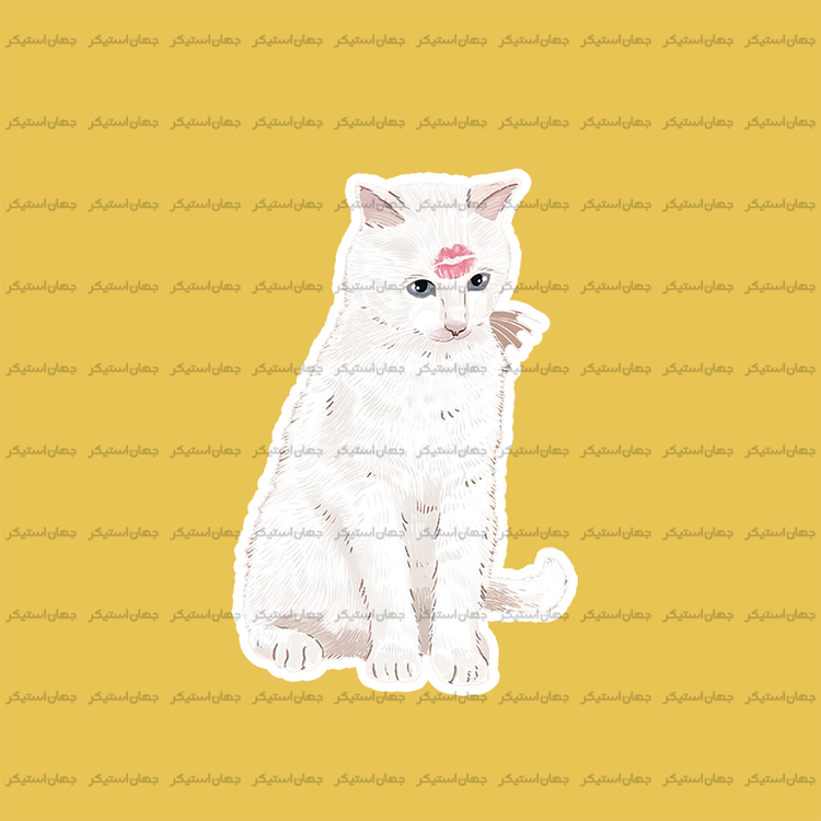 استیکر گربه - cat57