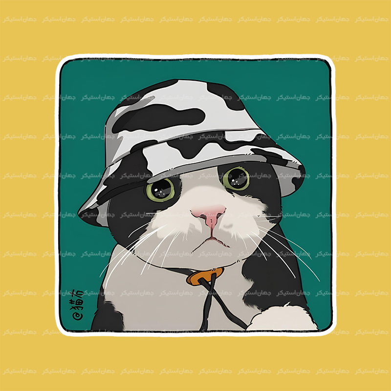 استیکر گربه - cat58
