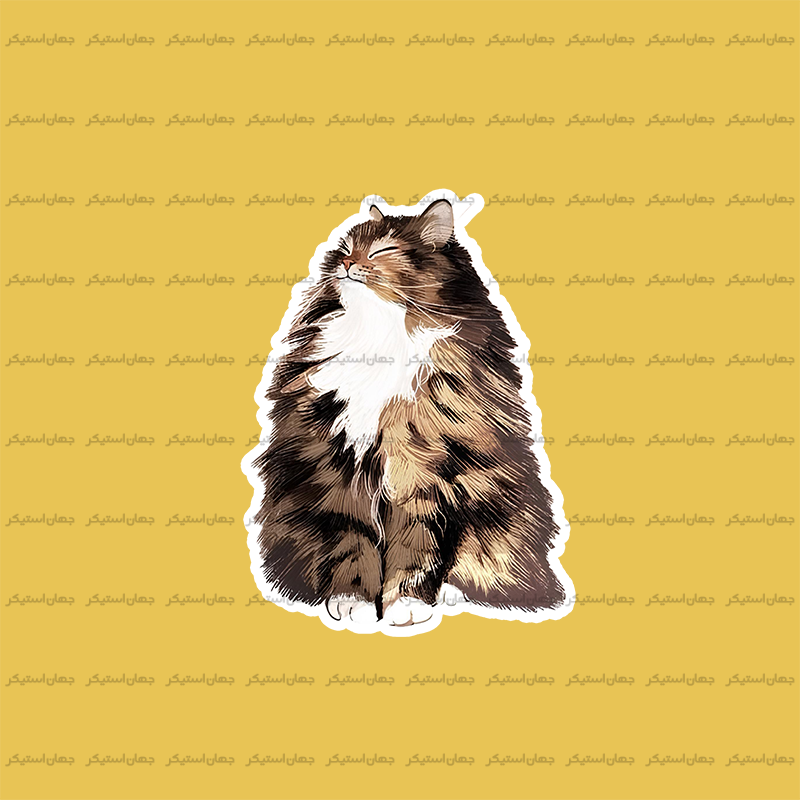 استیکر گربه - cat65