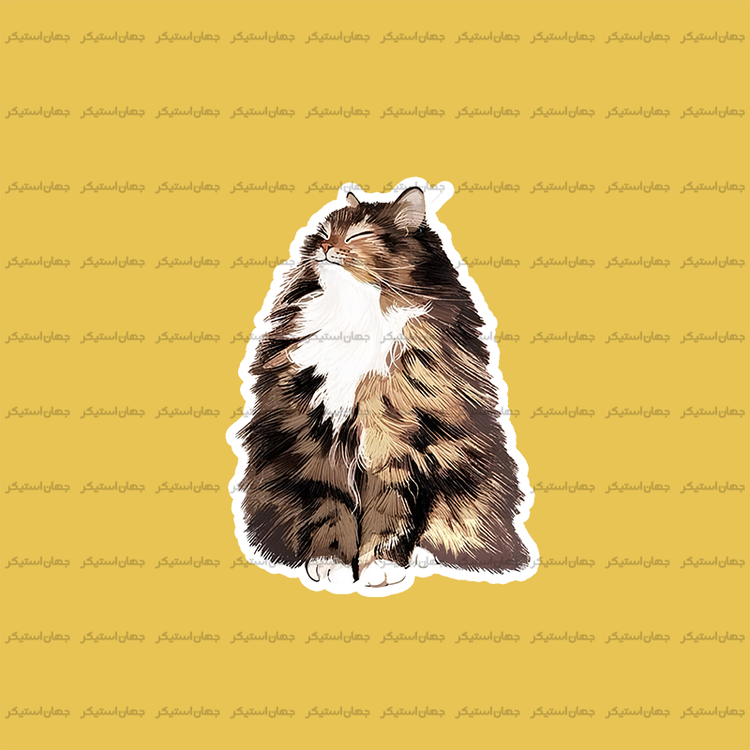 استیکر گربه - cat65