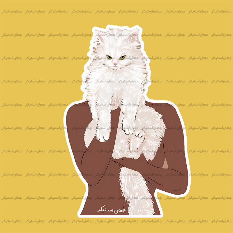 استیکر گربه - cat68