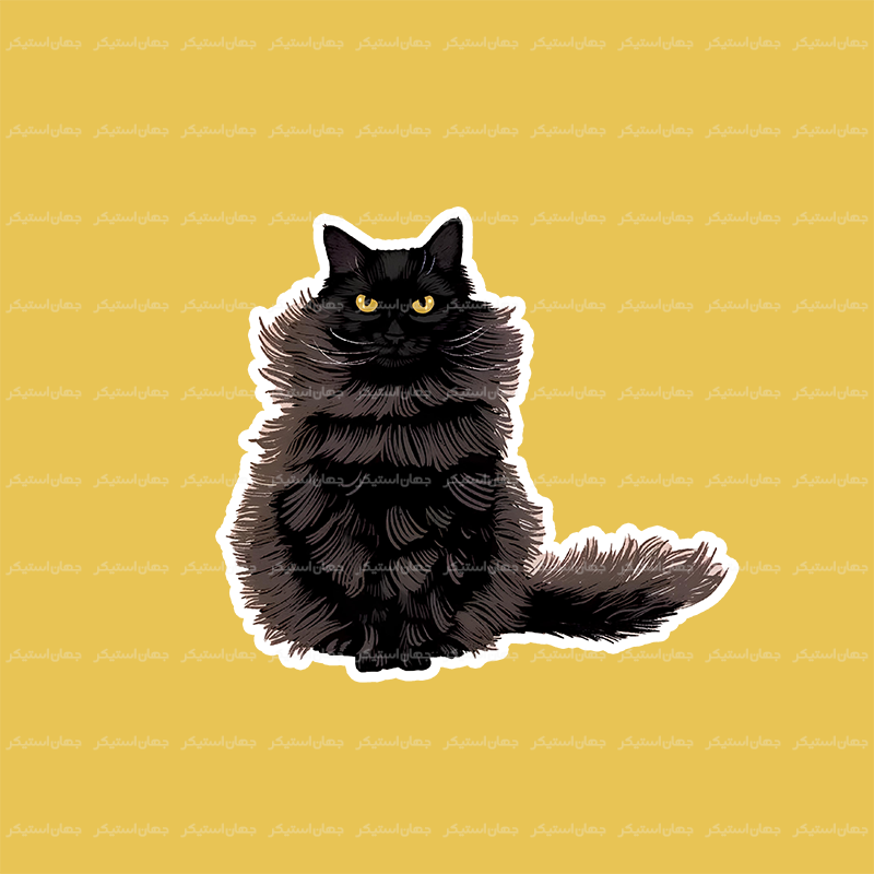 استیکر گربه - cat70