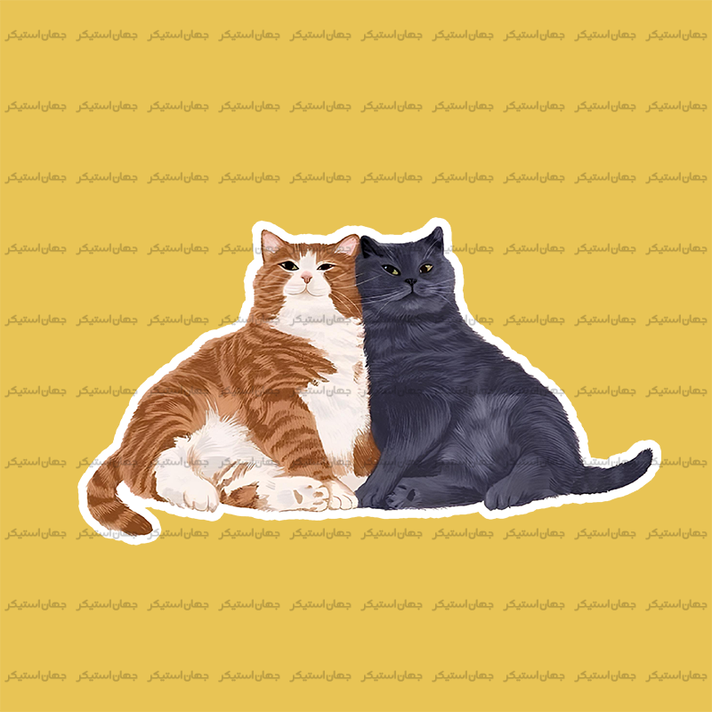 استیکر گربه - cat71