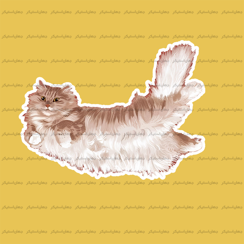 استیکر گربه - cat73