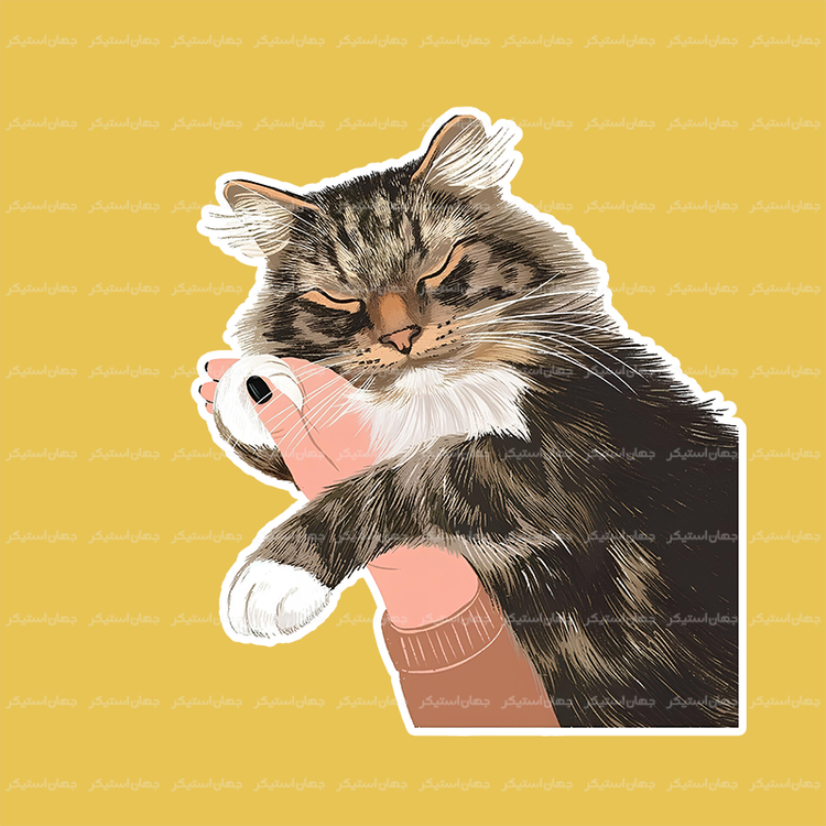 استیکر گربه - cat74