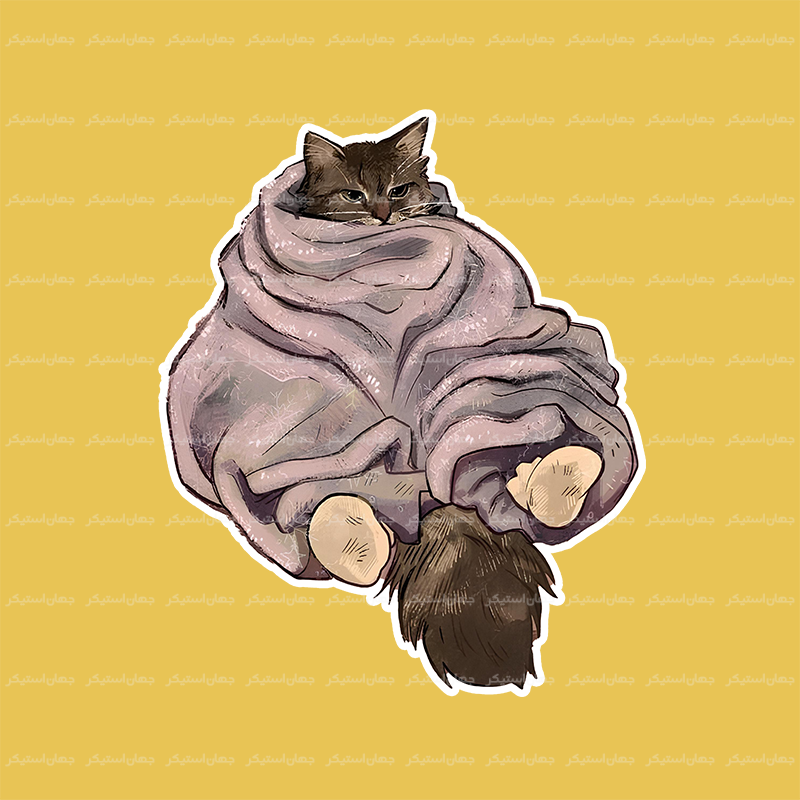 استیکر گربه - cat80