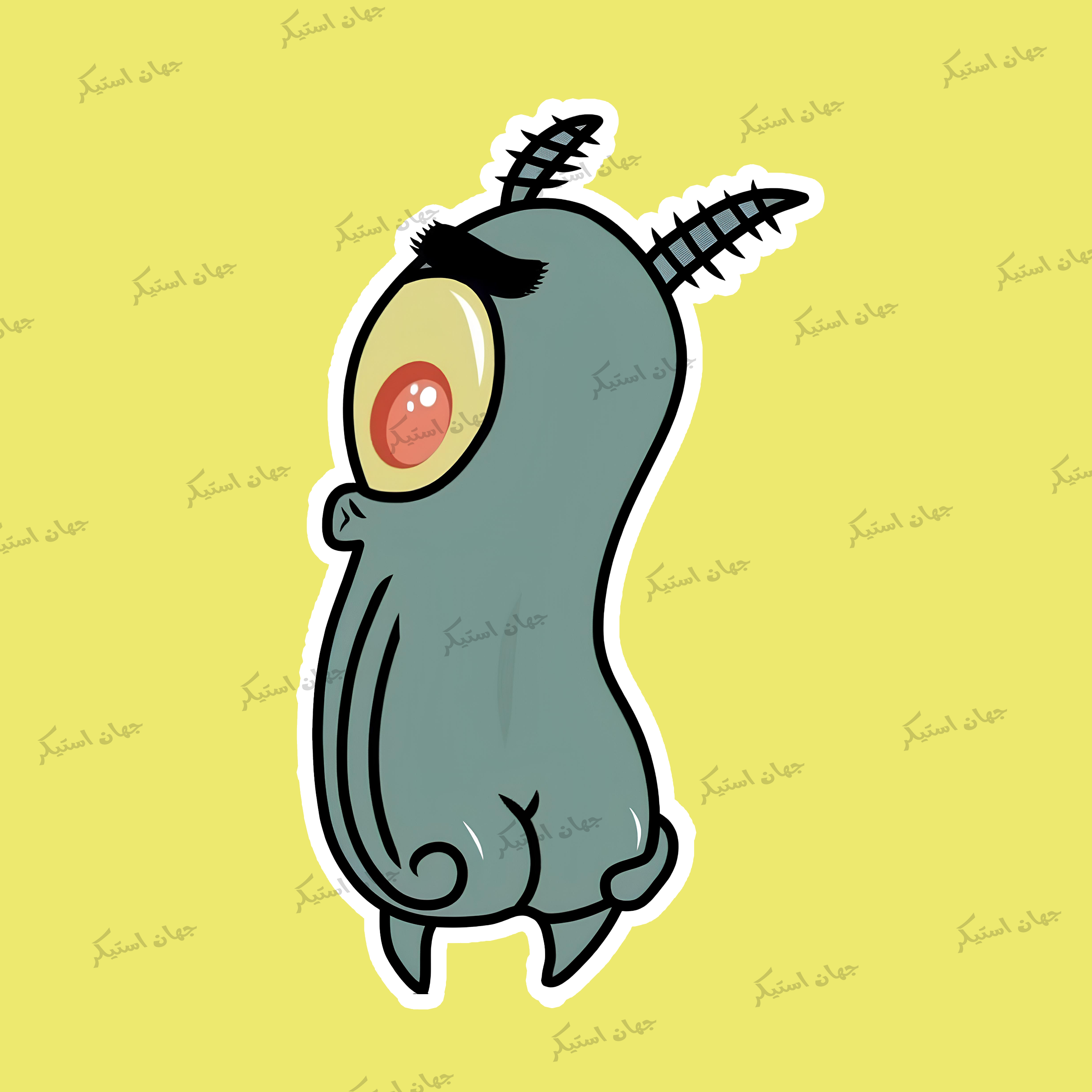 استیکر باب اسفنجی - bob01