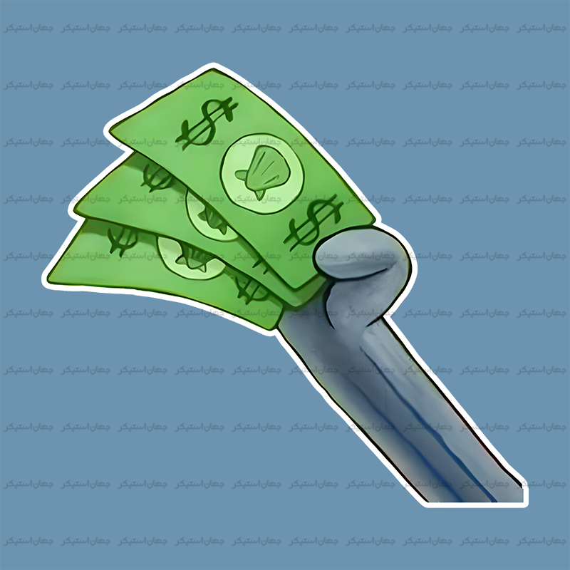 استیکر باب اسفنجی - bob11