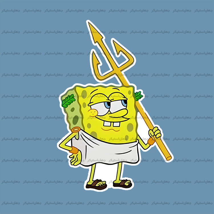 استیکر باب اسفنجی - bob22