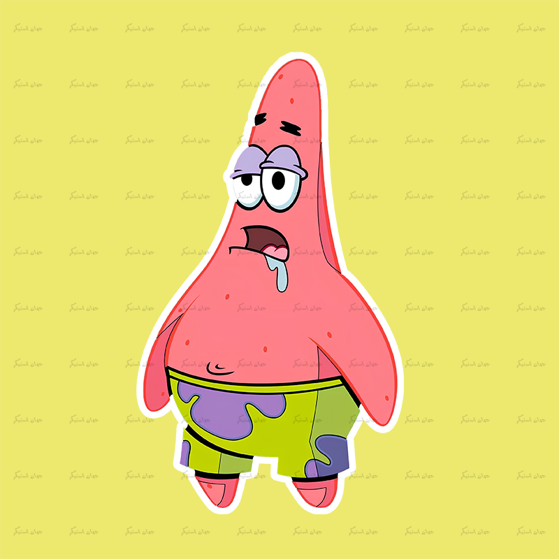استیکر پاتریک - patrick 05