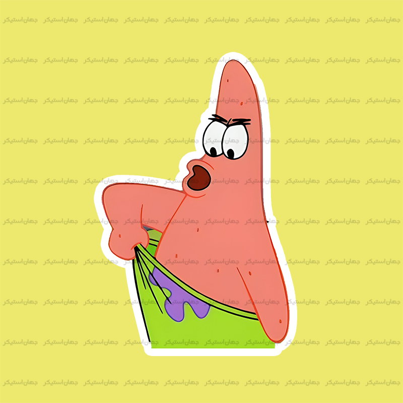 استیکر پاتریک - patrick 13