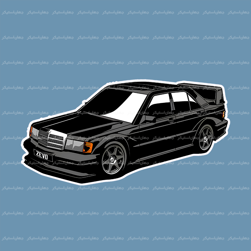 استیکر بنز - benz01