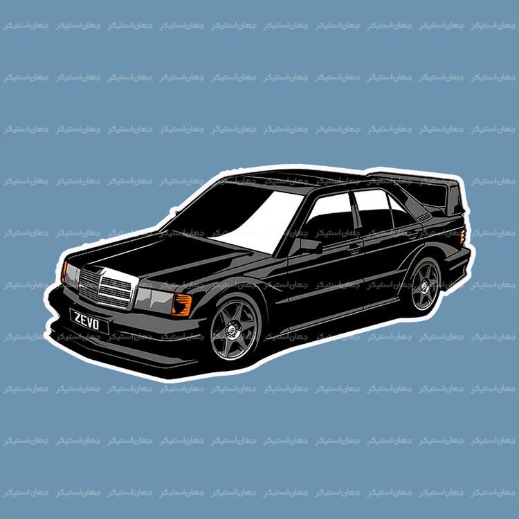 استیکر بنز - benz01
