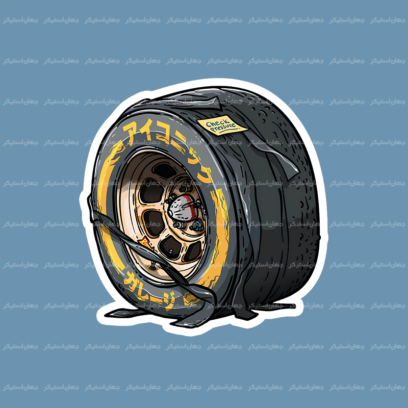 استیکر cars- t04