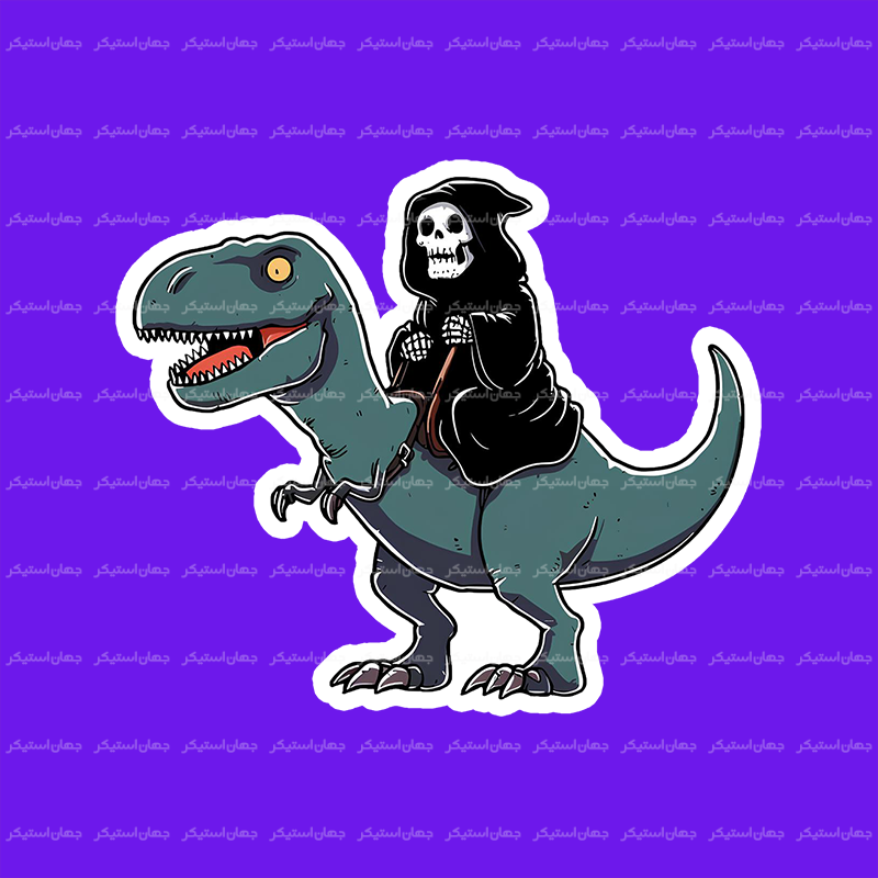 استیکر اسکلت - sk016