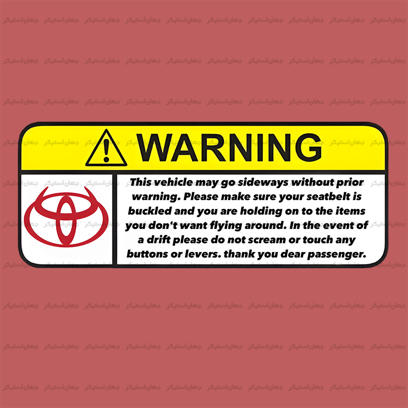 toyota sticker